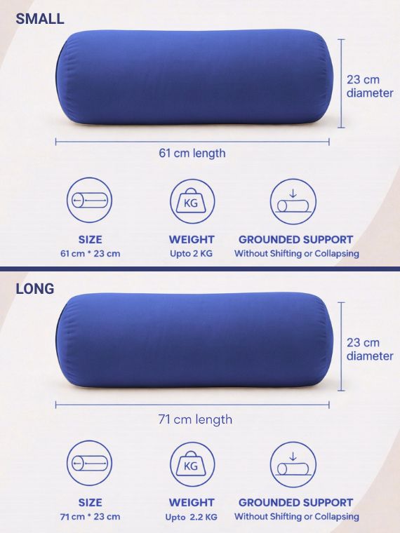 Round Yoga Bolster