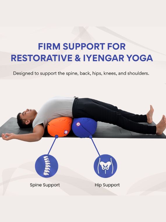 Round Yoga Bolster