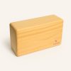 Solid Wooden Yoga Block (Pine)